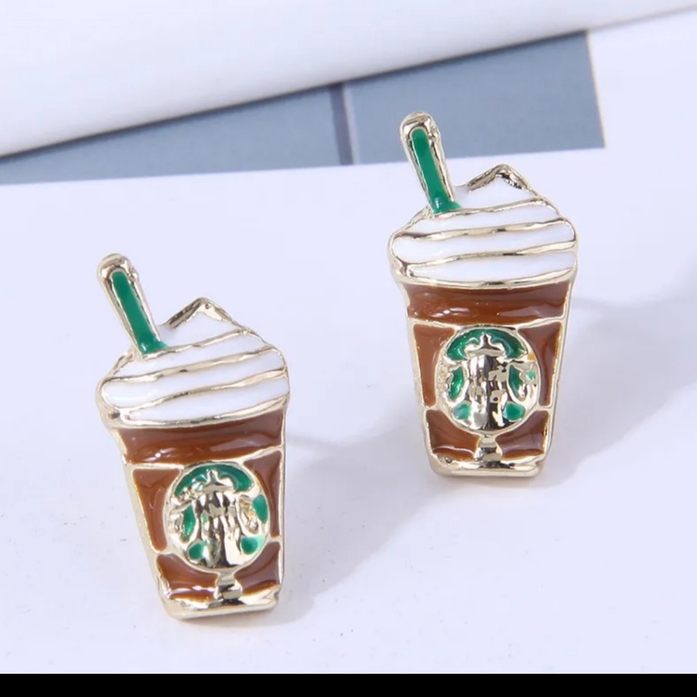 Got Coffee? Cute Earrings